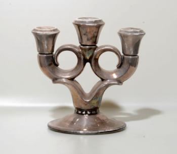 Porcelain Candle Holder - white porcelain - Hutschenreuther Hohenberg - 1914 Porcelain Candle Holder - white porcelain - Hutschenreuther Hohenberg - 1914