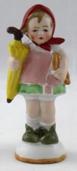 Little girl with yellow umbrella Little girl with yellow umbrella