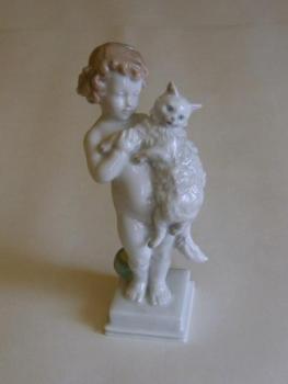 Girl with cat Girl with cat