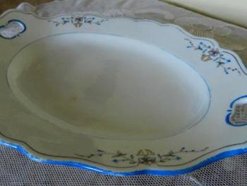 Porcelain Tray - white porcelain - 1840 Porcelain Tray - white porcelain - 1840