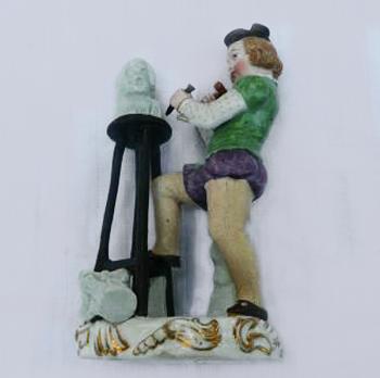 Porcelain Figurine - white porcelain - 1858 Porcelain Figurine - white porcelain - 1858