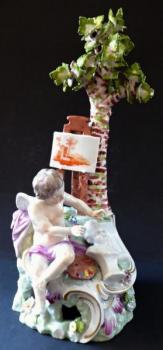Allegory of art - painting, porcelain sculpture Allegory of art - painting, porcelain sculpture