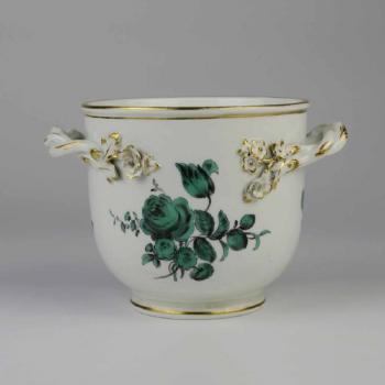 Porcelain Flower Pot - white porcelain - Meissen - 1930 Porcelain Flower Pot - white porcelain - Meissen - 1930
