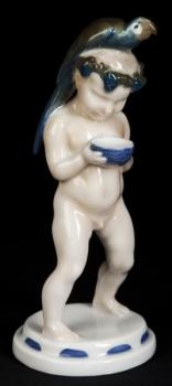 Porcelain Boy Figurine - glazed porcelain - Rosenthal, Ferdinand Liebermann - 1910