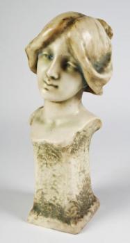 Porcelain Girl Figurine - Amphora - 1910