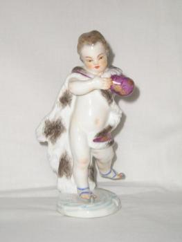 Porcelain Figurine - white porcelain - Meissen - 1930