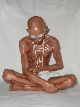 Porcelain Man Figurine - 1950
