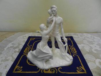 Porcelain Figurine - ceramics - Hlavica / Pexider Letovice - 1930