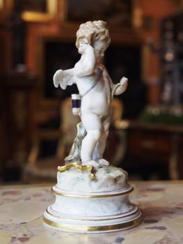 Porcelain Figurine - white porcelain - Meissen - 1890