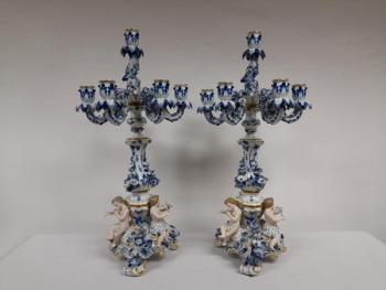 Porcelain Group of Figures - 1870