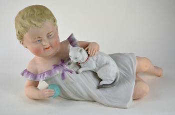 Porcelain Figurine - bisque - 1940