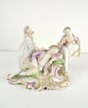 Porcelain Group of Figures - 1890